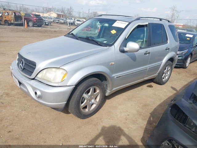 2001 Mercedes-benz Ml 430 მანქანა იყიდება აუქციონზე, vin: 4JGAB72E51A237252, აუქციონის ნომერი: 44730451