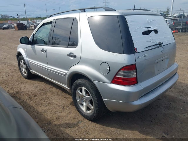 2001 Mercedes-benz Ml 430 მანქანა იყიდება აუქციონზე, vin: 4JGAB72E51A237252, აუქციონის ნომერი: 44730451