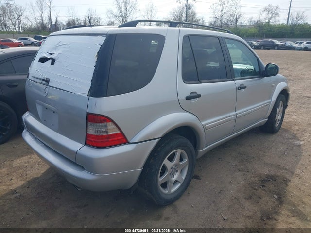 2001 Mercedes-benz Ml 430 მანქანა იყიდება აუქციონზე, vin: 4JGAB72E51A237252, აუქციონის ნომერი: 44730451