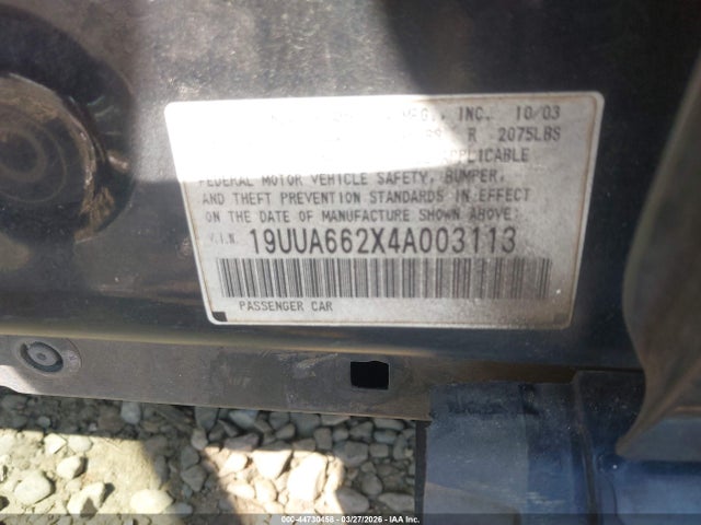 Продажа на аукционе авто 2004 Acura Tl, vin: 19UUA662X4A003113, номер лота: 44730458