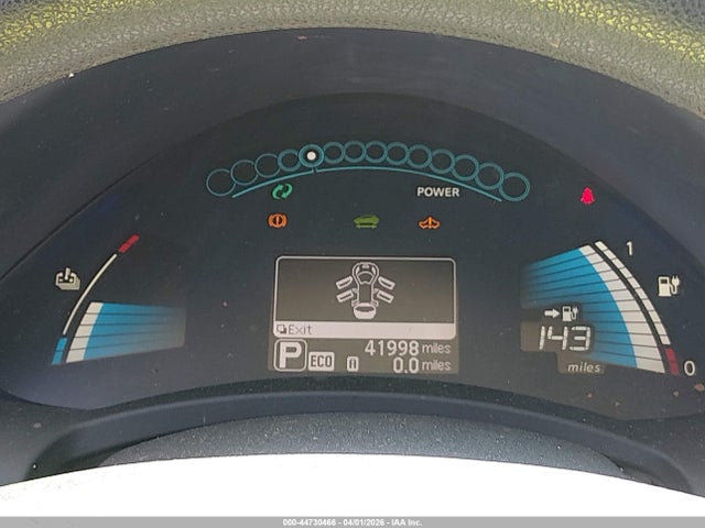 Продаж на аукціоні авто 2017 Nissan Leaf S, vin: 1N4BZ0CP8HC306404, номер лоту: 44730466