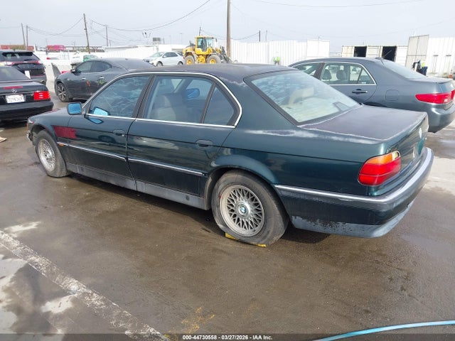 1997 Bmw 740il მანქანა იყიდება აუქციონზე, vin: WBAGJ8327VDM06345, აუქციონის ნომერი: 44730558