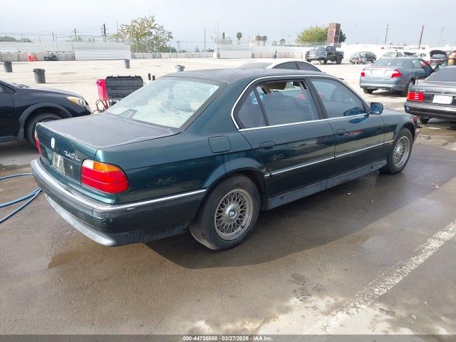 1997 Bmw 740il მანქანა იყიდება აუქციონზე, vin: WBAGJ8327VDM06345, აუქციონის ნომერი: 44730558