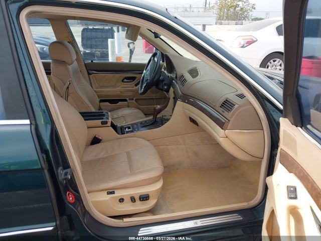 1997 Bmw 740il მანქანა იყიდება აუქციონზე, vin: WBAGJ8327VDM06345, აუქციონის ნომერი: 44730558