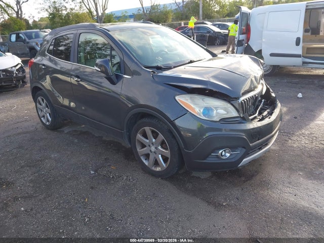 2016 Buick Encore Premium მანქანა იყიდება აუქციონზე, vin: KL4CJDSB4GB584959, აუქციონის ნომერი: 44730569