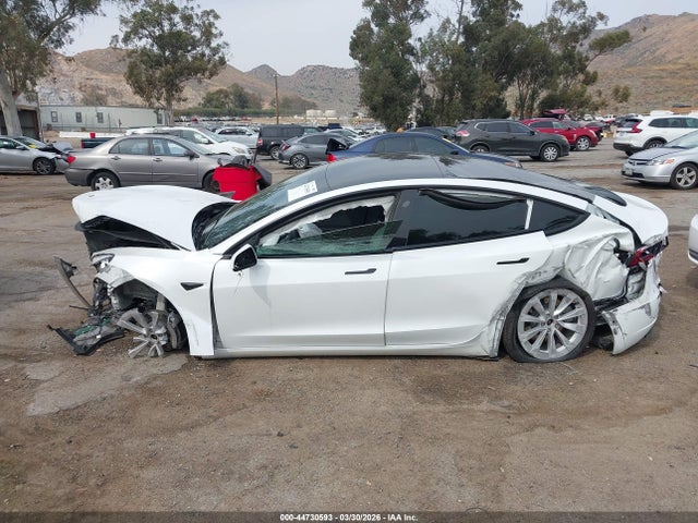 Aukcja sprzedaży 2022 Tesla Model 3 Long Range Dual Motor All-wheel Drive, vin: 5YJ3E1EB6NF296956, numer aukcji: 44730593