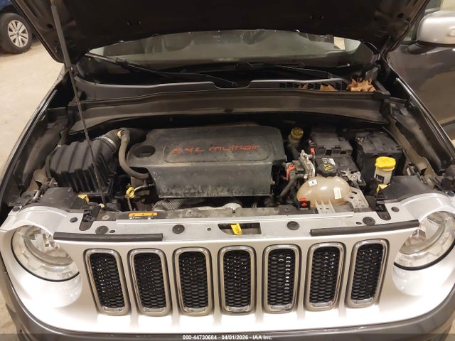 2016 Jeep Renegade Limited მანქანა იყიდება აუქციონზე, vin: ZACCJBDT7GPC67599, აუქციონის ნომერი: 44730684