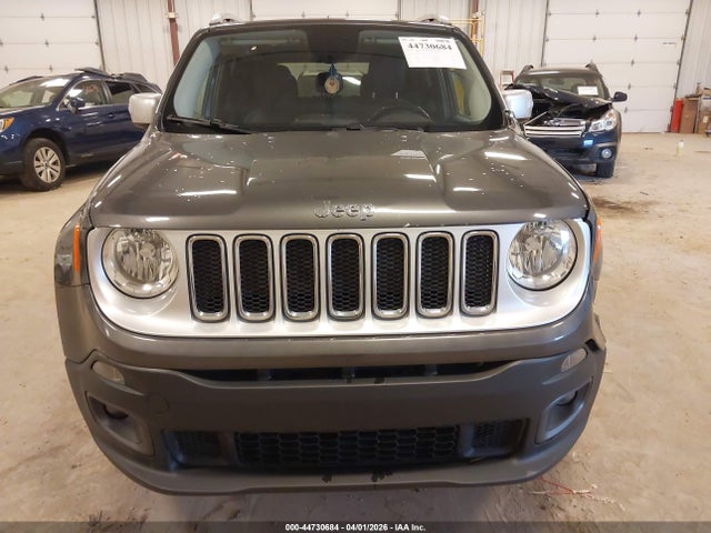2016 Jeep Renegade Limited მანქანა იყიდება აუქციონზე, vin: ZACCJBDT7GPC67599, აუქციონის ნომერი: 44730684