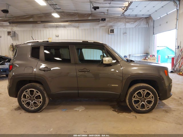 2016 Jeep Renegade Limited მანქანა იყიდება აუქციონზე, vin: ZACCJBDT7GPC67599, აუქციონის ნომერი: 44730684
