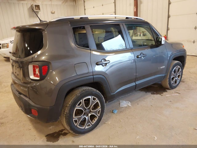 2016 Jeep Renegade Limited მანქანა იყიდება აუქციონზე, vin: ZACCJBDT7GPC67599, აუქციონის ნომერი: 44730684