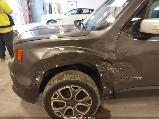 2016 Jeep Renegade Limited მანქანა იყიდება აუქციონზე, vin: ZACCJBDT7GPC67599, აუქციონის ნომერი: 44730684
