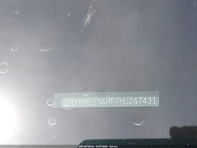 KM8SN4HF7HU247431 Hyundai Santa Fe Se
