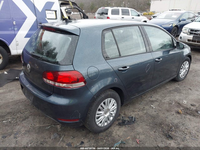 44730756 :رقم المزاد ، WVWDB7AJ6CW249058 vin ، 2012 Volkswagen Golf 2.5l 4-door مزاد بيع