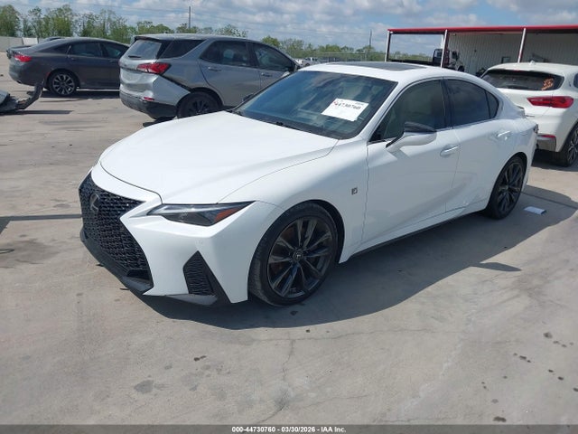44730760 :رقم المزاد ، JTHGZ1B27M5045646 vin ، 2021 Lexus Is 350 F Sport مزاد بيع