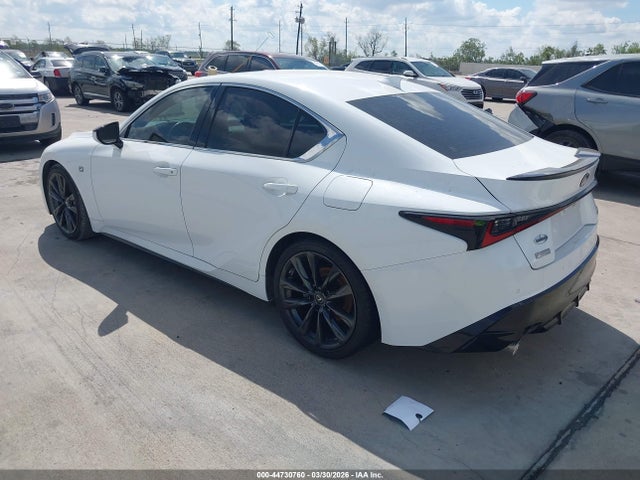 44730760 :رقم المزاد ، JTHGZ1B27M5045646 vin ، 2021 Lexus Is 350 F Sport مزاد بيع