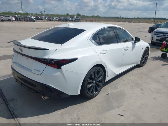 44730760 :رقم المزاد ، JTHGZ1B27M5045646 vin ، 2021 Lexus Is 350 F Sport مزاد بيع