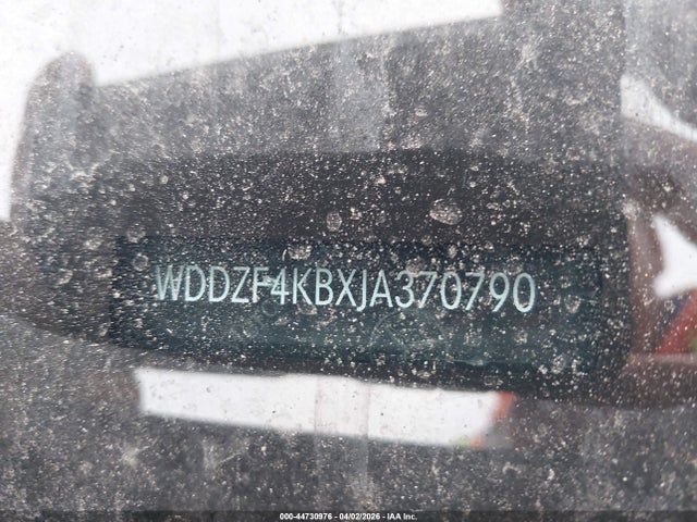 44730976 :رقم المزاد ، WDDZF4KBXJA370790 vin ، 2018 Mercedes-benz E 300 4matic مزاد بيع