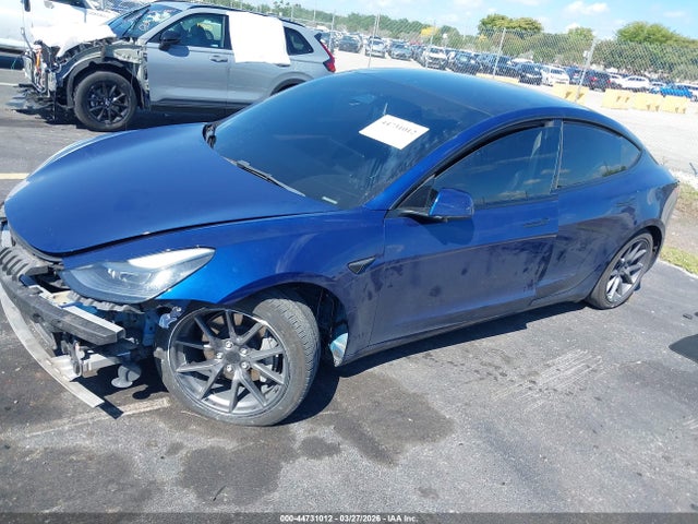 5YJ3E1EA2MF100744 Tesla Model 3 Standard Range Plus Rear-wheel Drive