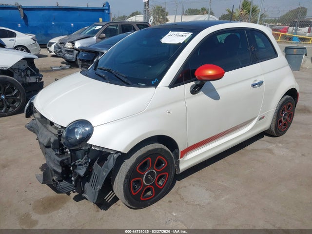 2014 FIAT 500E 3C3CFFGE5ET225495 Photo 1