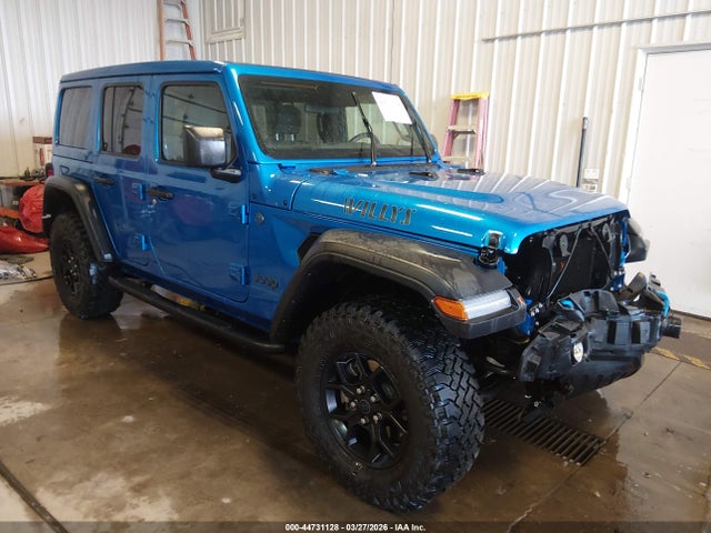 44731128 :رقم المزاد ، 1C4RJXN65RW194156 vin ، 2024 Jeep Wrangler 4xe Willys 4xe مزاد بيع