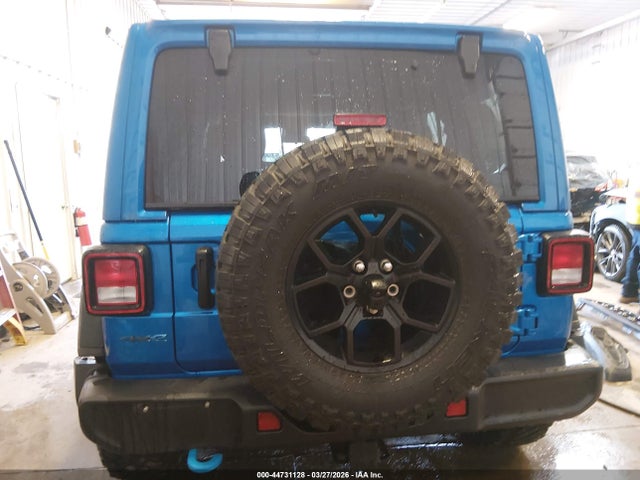 44731128 :رقم المزاد ، 1C4RJXN65RW194156 vin ، 2024 Jeep Wrangler 4xe Willys 4xe مزاد بيع