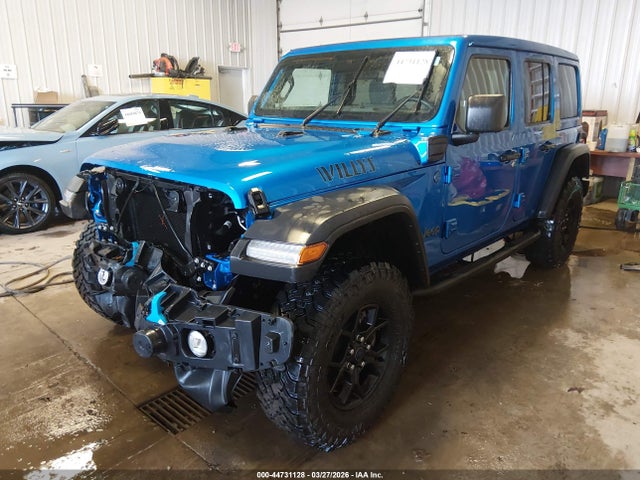 44731128 :رقم المزاد ، 1C4RJXN65RW194156 vin ، 2024 Jeep Wrangler 4xe Willys 4xe مزاد بيع