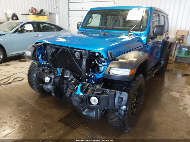 44731128 :رقم المزاد ، 1C4RJXN65RW194156 vin ، 2024 Jeep Wrangler 4xe Willys 4xe مزاد بيع