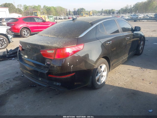 44731244 :رقم المزاد ، KNAGM4A76F5660056 vin ، 2015 Kia Optima Lx مزاد بيع