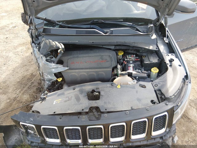 44731257 :رقم المزاد ، 3C4NJCCB1MT585312 vin ، 2021 Jeep Compass Limited Fwd مزاد بيع