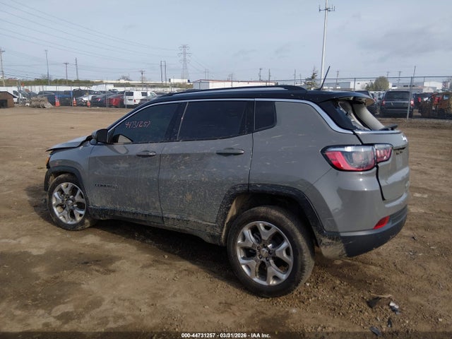 44731257 :رقم المزاد ، 3C4NJCCB1MT585312 vin ، 2021 Jeep Compass Limited Fwd مزاد بيع