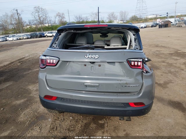 44731257 :رقم المزاد ، 3C4NJCCB1MT585312 vin ، 2021 Jeep Compass Limited Fwd مزاد بيع