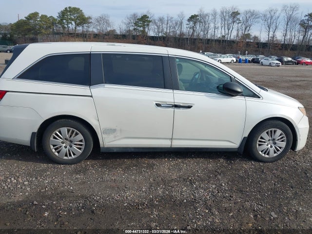 44731332 :رقم المزاد ، 5FNRL5H25EB070037 vin ، 2014 Honda Odyssey Lx مزاد بيع