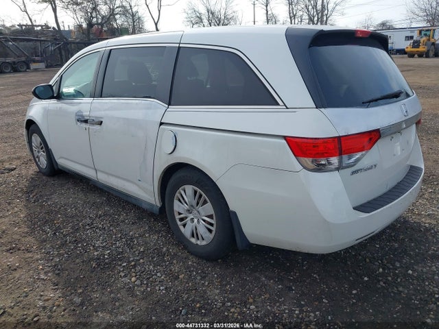44731332 :رقم المزاد ، 5FNRL5H25EB070037 vin ، 2014 Honda Odyssey Lx مزاد بيع
