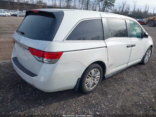 44731332 :رقم المزاد ، 5FNRL5H25EB070037 vin ، 2014 Honda Odyssey Lx مزاد بيع