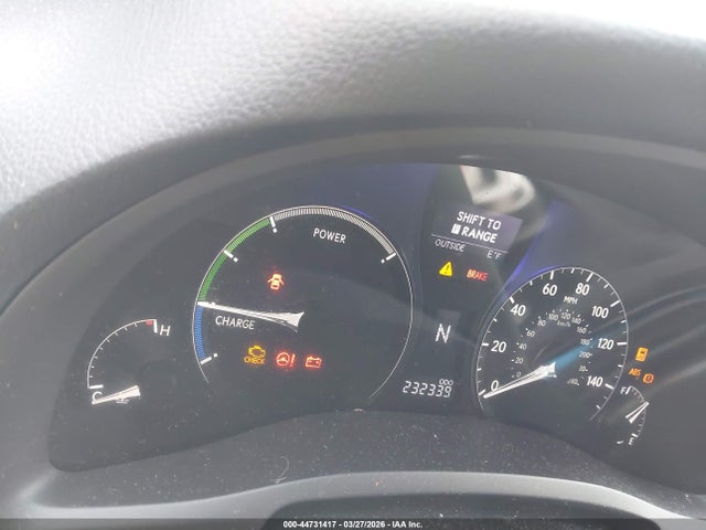 44731417 :رقم المزاد ، JTJBC1BA3C2427691 vin ، 2012 Lexus Rx 450h مزاد بيع