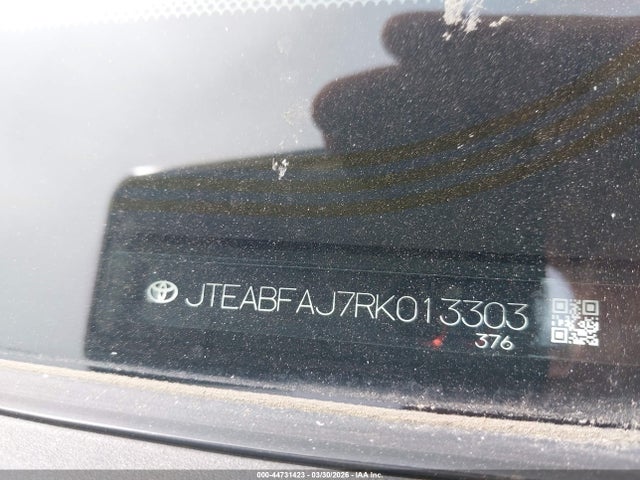 44731423 :رقم المزاد ، JTEABFAJ7RK013303 vin ، 2024 Toyota Land Cruiser مزاد بيع