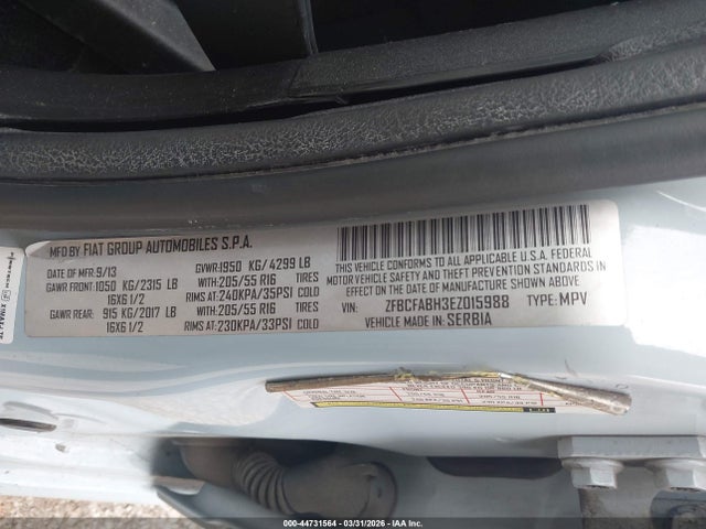 2014 FIAT 500L ZFBCFABH3EZ015988 Photo 8