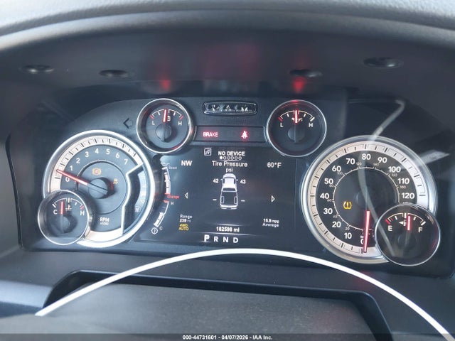 Продаж на аукціоні авто 2017 Ram 1500 Big Horn  4x4 6'4 Box, vin: 1C6RR7TT6HS719529, номер лоту: 44731601