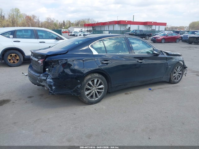 2019 Infiniti Q50 3.0t Luxe მანქანა იყიდება აუქციონზე, vin: JN1EV7AP2KM514040, აუქციონის ნომერი: 44731618