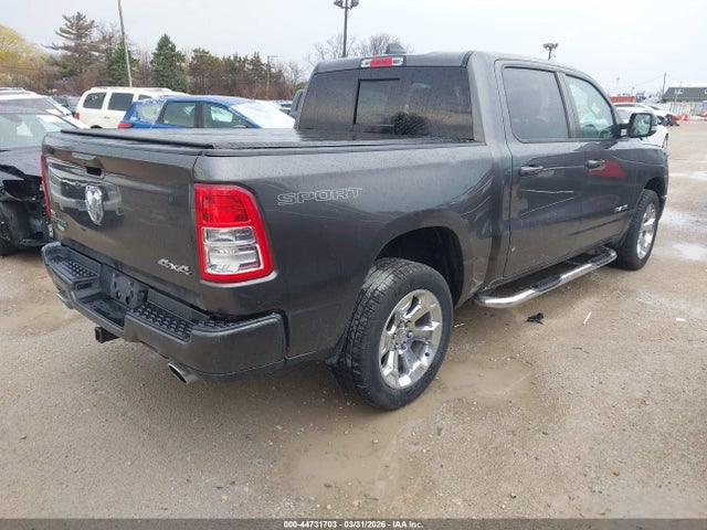 44731703 :رقم المزاد ، 1C6SRFFT2LN144909 vin ، 2020 Ram 1500 Big Horn  4x4 5'7 Box مزاد بيع