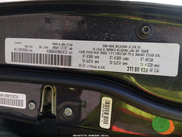 Chrysler 300 2019 2C3CCABG1KH559810 Image 9