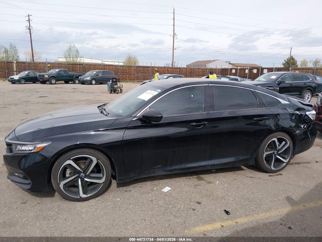 44731734 :رقم المزاد ، 1HGCV1F35KA010138 vin ، 2019 Honda Accord Sport مزاد بيع