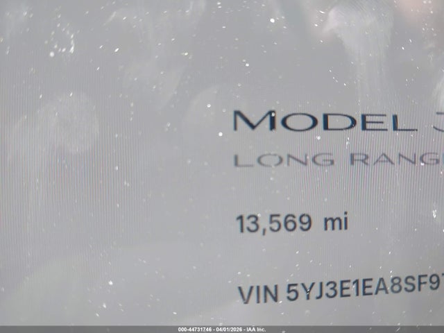 Aukcja sprzedaży 2025 Tesla Model 3 Long Range Rear-wheel Drive/standard Rear-wheel Drive, vin: 5YJ3E1EA8SF978479, numer aukcji: 44731746