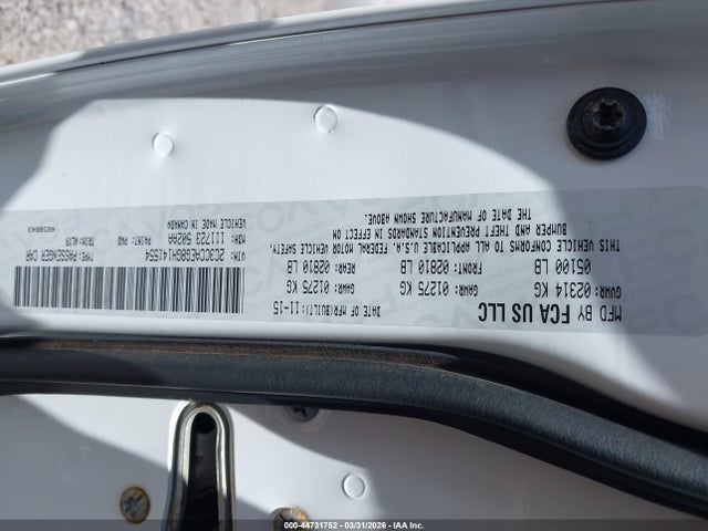 Aukcja sprzedaży 2016 Chrysler 300c, vin: 2C3CCAEG8GH141554, numer aukcji: 44731752