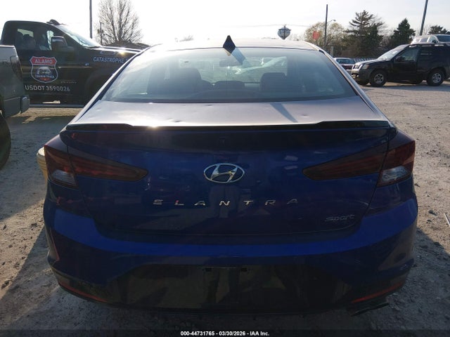 2020 Hyundai Elantra Sport მანქანა იყიდება აუქციონზე, vin: KMHD04LB6LU992918, აუქციონის ნომერი: 44731765