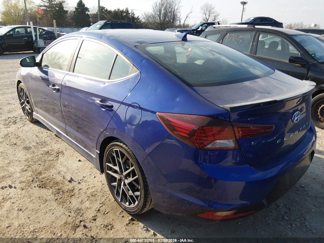 2020 Hyundai Elantra Sport მანქანა იყიდება აუქციონზე, vin: KMHD04LB6LU992918, აუქციონის ნომერი: 44731765