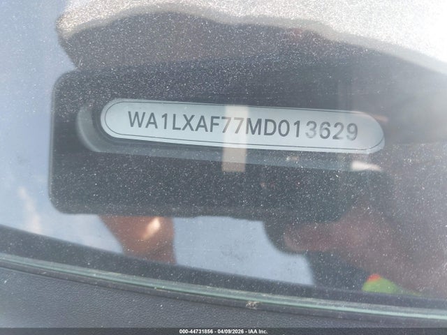 WA1LXAF77MD013629 Audi Q7 Premium Plus 55 Tfsi Quattro Tiptronic
