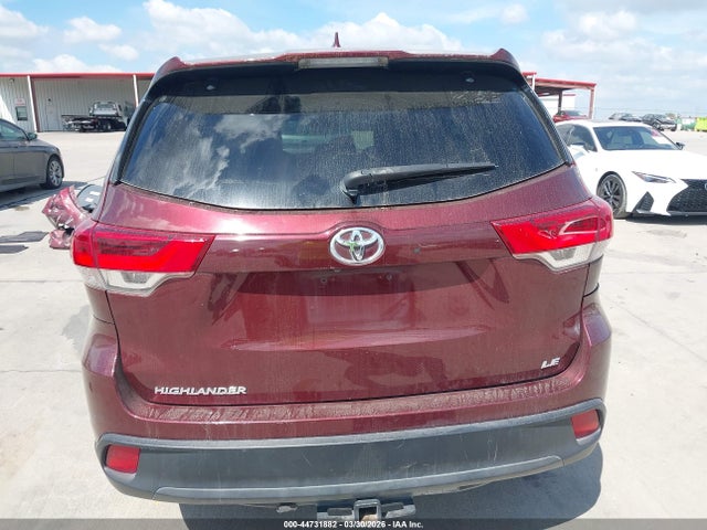Toyota Highlander Le Plus 2017 5TDZZRFH6HS201747 Image 16