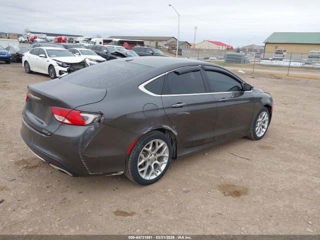 2016 Chrysler 200 C მანქანა იყიდება აუქციონზე, vin: 1C3CCCEG8GN135742, აუქციონის ნომერი: 44731891