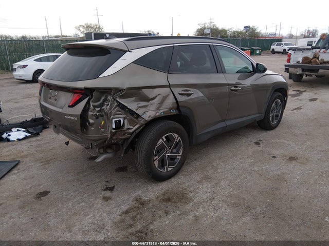 KM8JBDD11SU291821 Hyundai Tucson Hybrid Blue